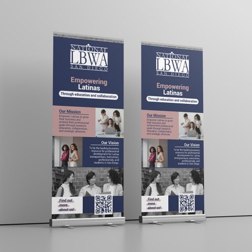 Retractable banner design