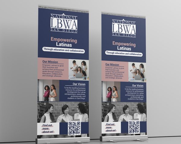 Retractable banner design